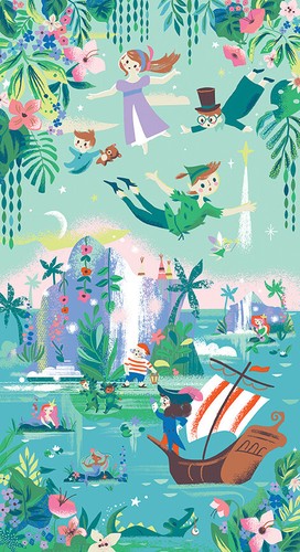 Riley blake forever - riley, neverland