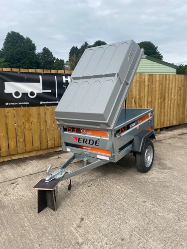 Erde 153 trailer with - erde,