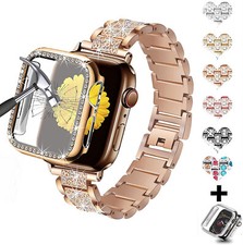 Bling iWatch Band Diamond Case