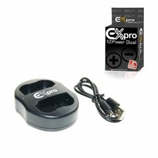 Ex-Pro Nikon EN-EL9 ENEL9 EN-EL9e a MH-23 EZi-Power Dual USB Charger & USB Cable
