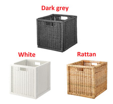 Hand-Woven Rattan Storage