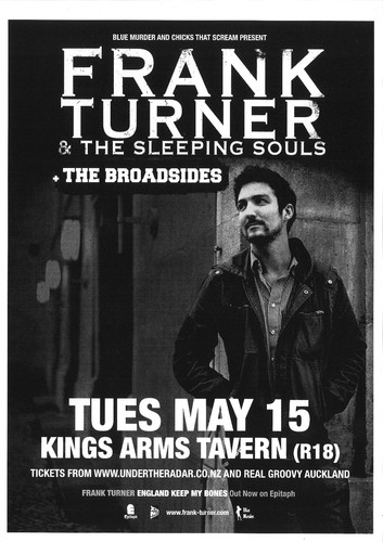 Frank turner sleeping - frank,