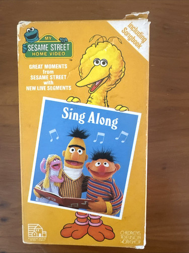 Sesame street vhs tape sing - street,