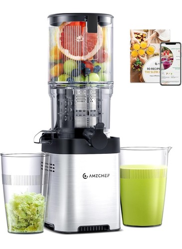 Amzchef cold press juicer - press,