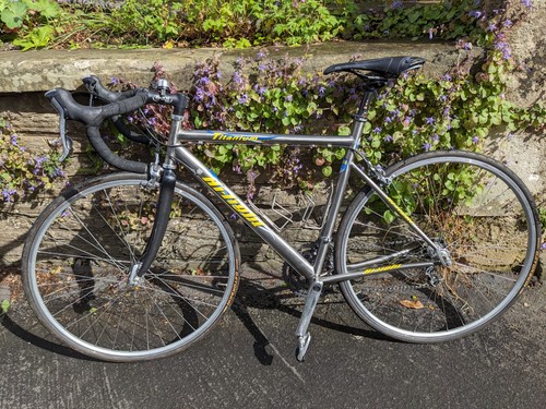 Road bike with 55cm titanium