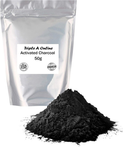 Activated charcoal powder 100 - charcoal, 100%