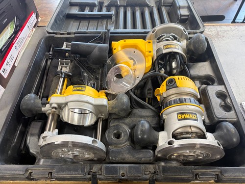 Dewalt router fixed plunge - router,, fixed/plunge