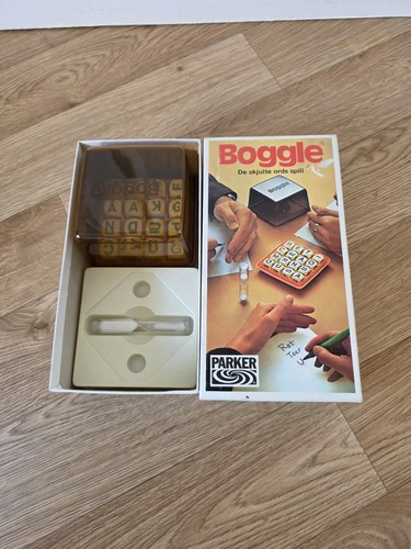 Vintage boggle word game - game, by