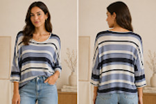 Phase Eight Striped Linen
