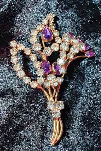 Brooch bouquet flowers - brooch,