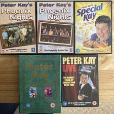 Peter Kay DVD Bundle, Phoenix Nights Series 1 & 2, Live Box Set, Comedy 6 DVDs