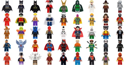 Lego superheroes minifigure - lego,
