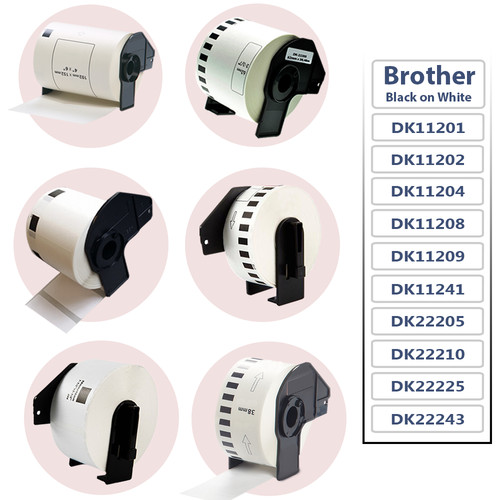 Labels roll fit for brother - labels,
