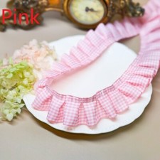 5M Pleated Ribbon Trim Check