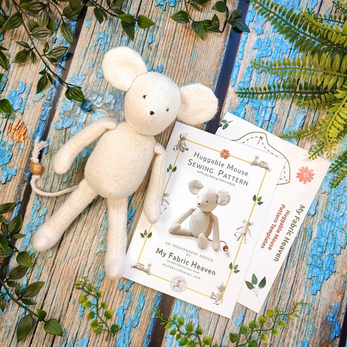 Felt mouse doll - mouse,