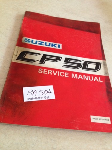 Suzuki cp50 scooter ed - cp,