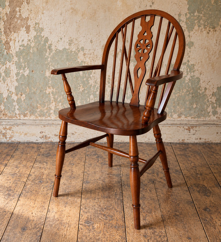 Vintage windsor style armchair - windsor,