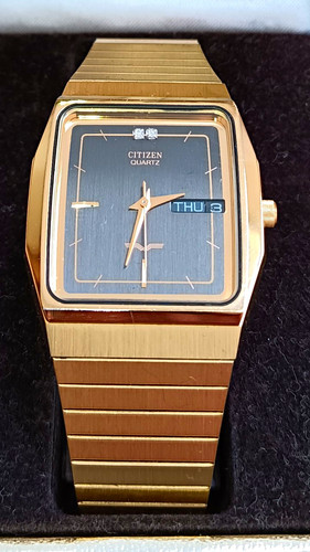 Vintage citizen quartz tank - vintage,