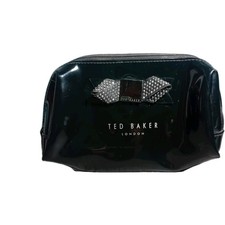 Ted Baker London PVC Bow Detail Make Up/Wash Bag