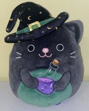 Squishmallows 8" Cleo The Cat Witch - Flip a Mallows