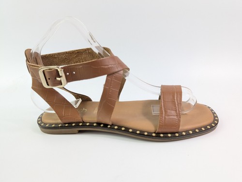 Schuh brown leather strappy - schuh,