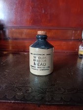 Miniature Bottle of Ye Olde Cornish Liqueur Mead - empty