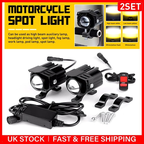 Led motorcycle spotlights - 4x,