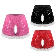 Women Briefs Leather Panties