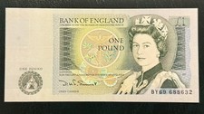 Bank of England One Pound note