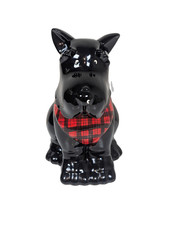 Black Scottie Dog Cookie Jar /