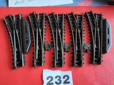 RESTORATION/SPARES TRI-ANG TT GAUGE (FIVE) LEFT-HAND  T160/162 MANUAL POINTS