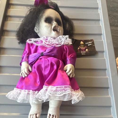 Zombie doll poseable girl - zombie,