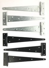 Heavy duty tee hinges black - duty,