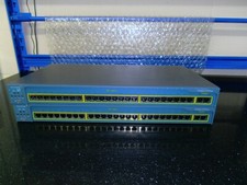 2 X Cisco WS-C2950T-24  24 X 10/100 ports + 2 X 1000Base Uplink Ports CCNA