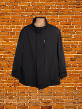 MENS COLLEZIONE M&S SIZE UK XL CHEST 44-46 BLACK LIGHT SMART MAC JACKET COAT