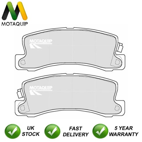 Brake pads set rear motaquip - pads,