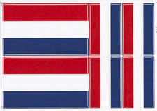 Netherlands Flag Stickers