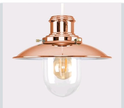 Vintage ceiling light - light, shades