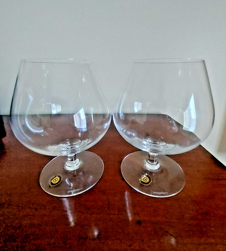 Pair dartington glass - pair, of