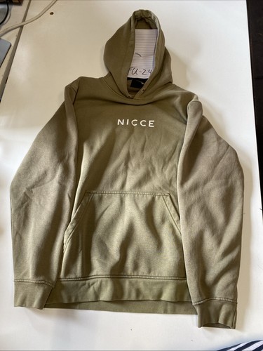 Nicce khaki green spellout - green,