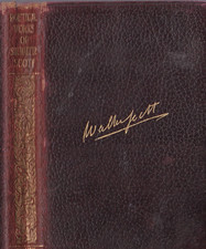 Poetical Works of Sir Walter Scott (Leather, c.1910) Collins Illustrated Pocket