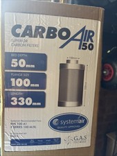 G.A.S Air 50 Carbon Filter 4 50mm 100mm