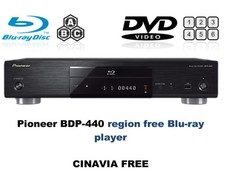 Pioneer BDP-440 3D Blu-ray Multi Region ABC DVD 1-6 Player SACD DVD-A FLAC