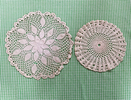 Vintage cream cotton - 2,