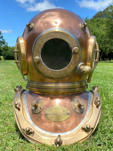 Siebe gorman diving - siebe, helmet
