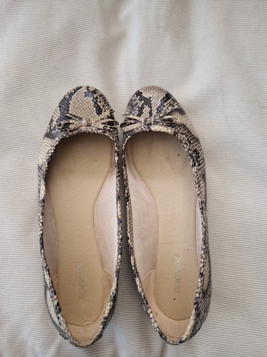 Leopard print dolly shoes size - leopard,