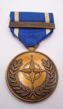 NATO MEDAL FOR FORMER YUGOSLAVIA