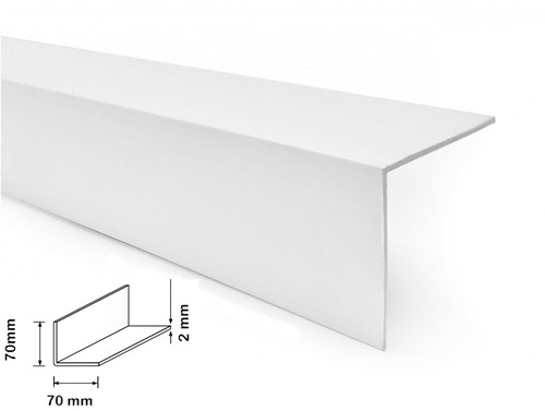 Pvc corner white 100x100 - , mm