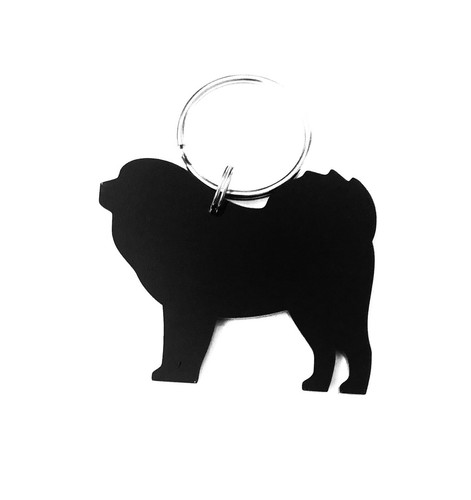 Tibetan mastiff dog keyring - dog,