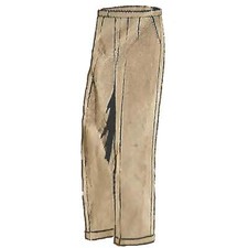 1940s Pattern, Men's/Women's Flannel Trousers, Oxford Bags - Waist=32” (81.3cm)